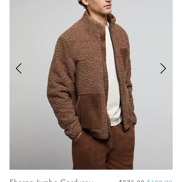 Onia Sherpa Jumbo Corduroy Shacket - Picture 10 of 12